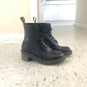 Dr. Martens Women's Clemency 8-eye boot black